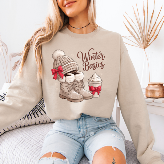 🎀 Winter Basics Cozy❄️🧣☕
Organic Cotton Sweatshirt