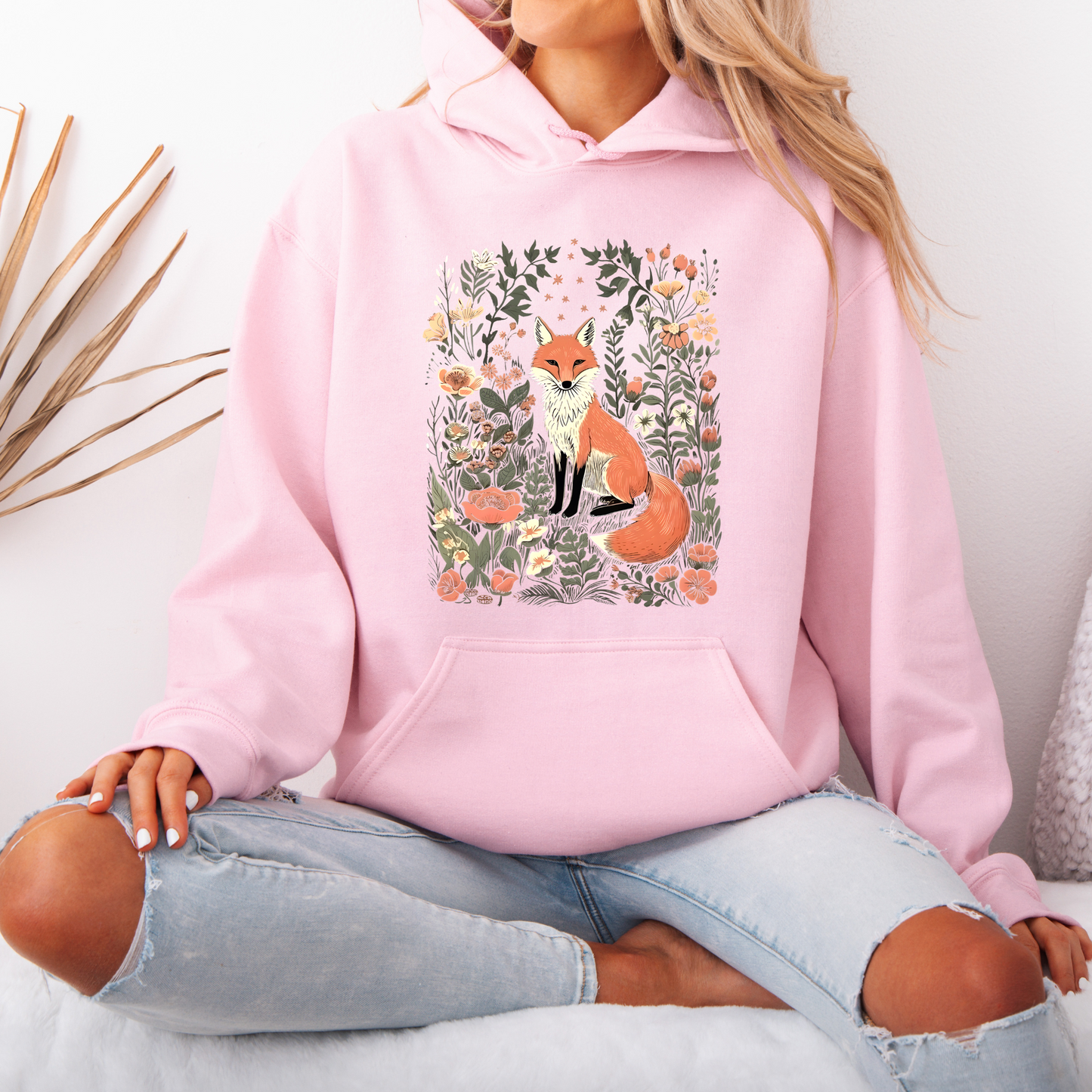 🦊🌼 Woodland Fox  Luxuriously Thick Hoodie✨