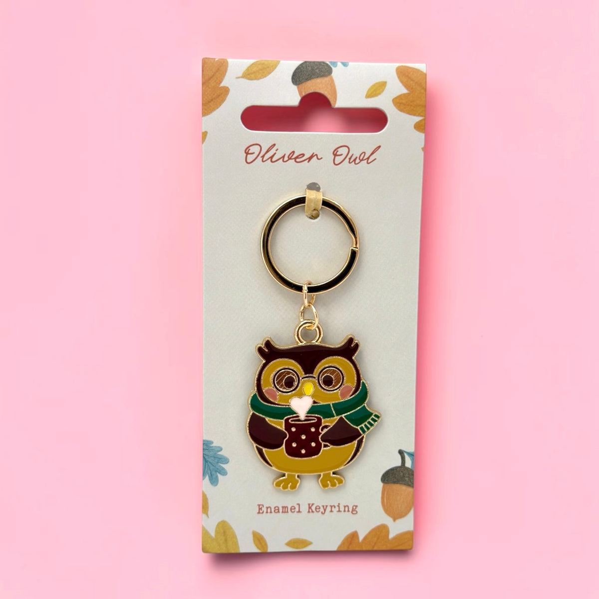 🦉Oliver Owl Enamel Keyring✨