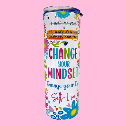 🌸Change Your Mindset 20oz Tumbler✨