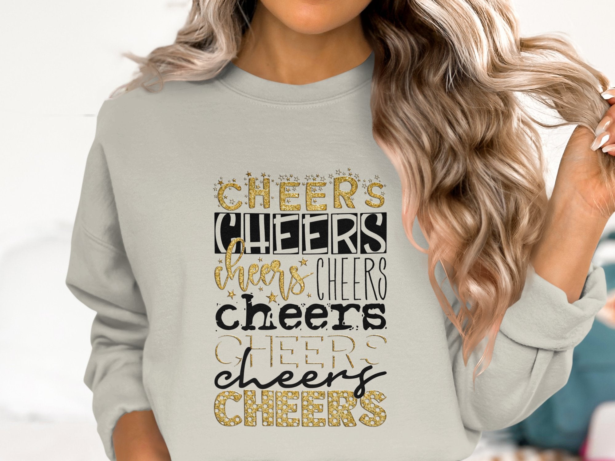 Cheers Cheers Cotton Sweatshirt