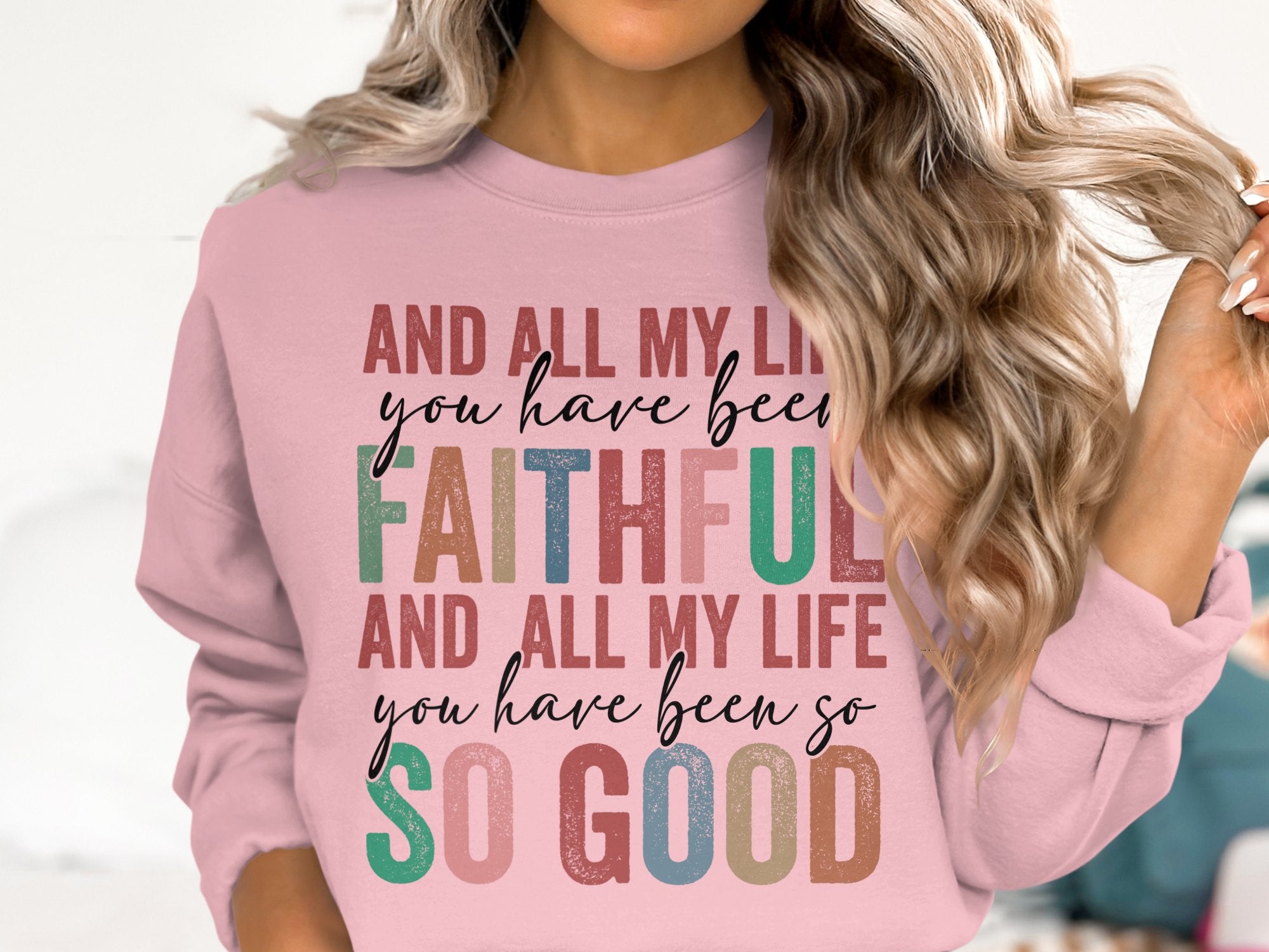 Faithful Cotton Sweatshirt