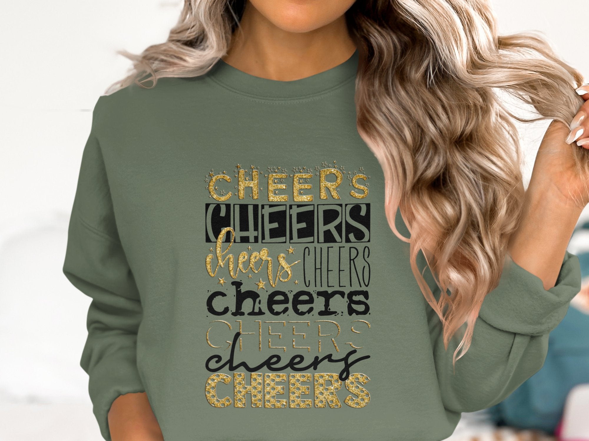 Cheers Cheers Cotton Sweatshirt