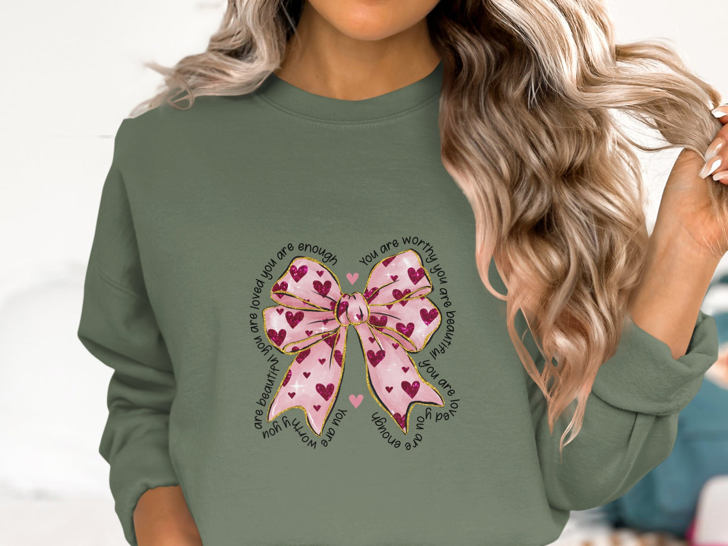 Tied with Love - Cotton Sweatshirt