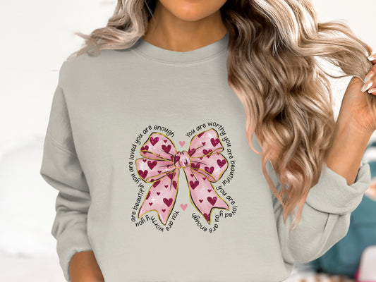 Tied with Love - Cotton Sweatshirt