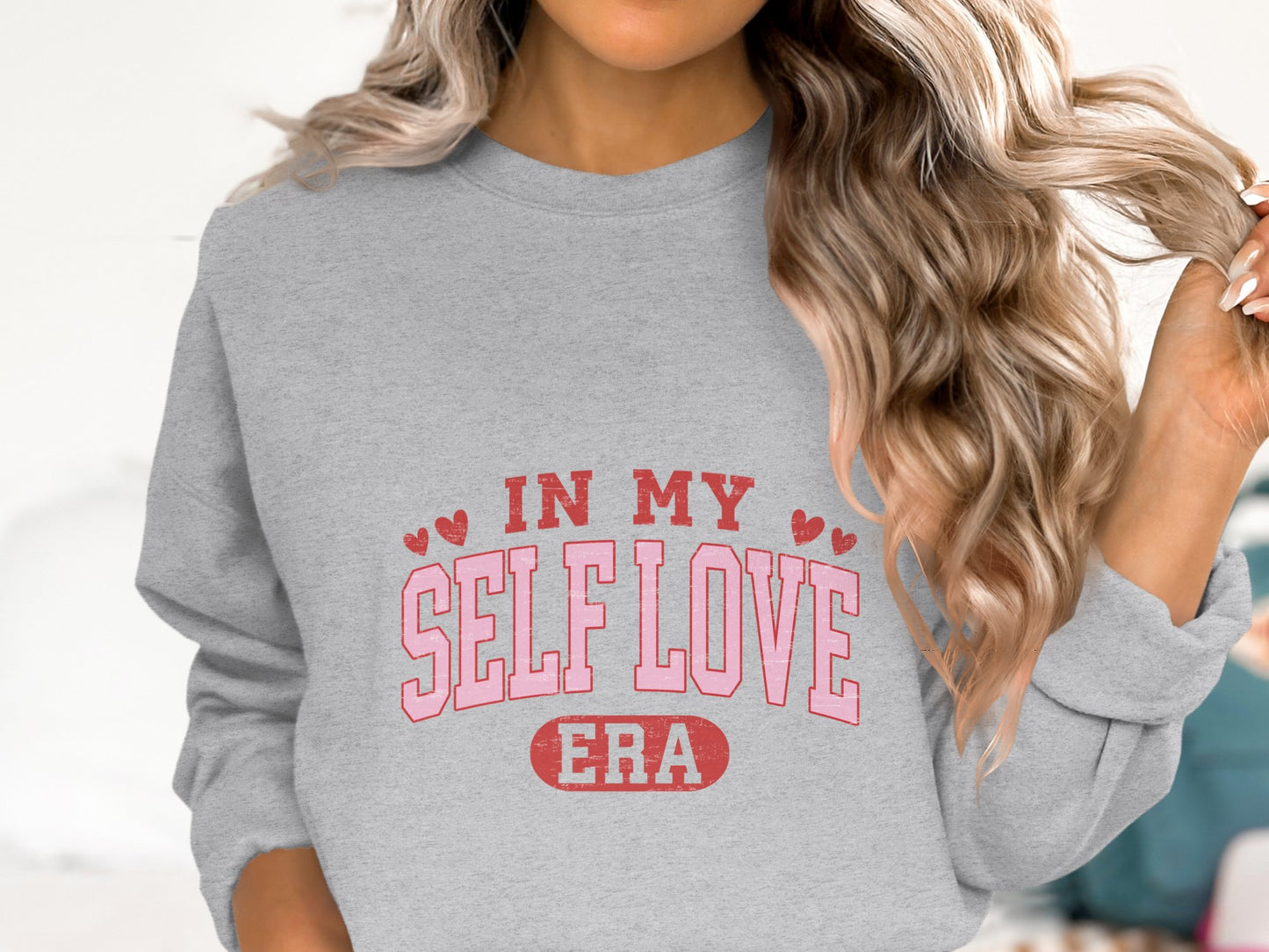 Self-Love Era Cotton Sweatshirt