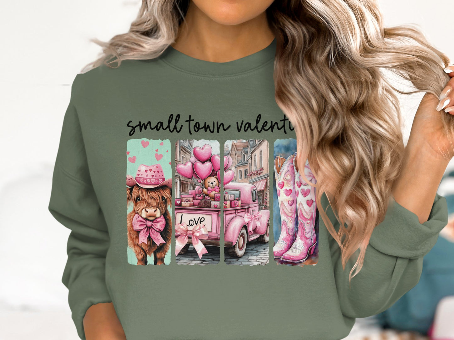 Valentine’s Rodeo - Cotton Sweatshirt