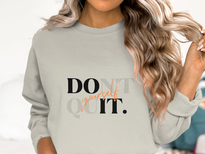 DO IT Cotton Sweatshirt