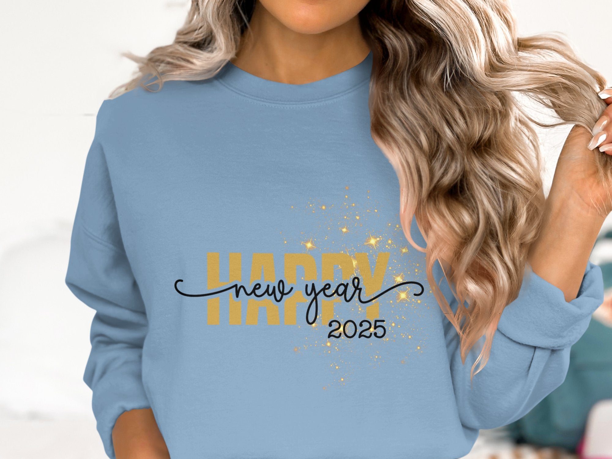 Happy 2025 Cotton Sweatshirt