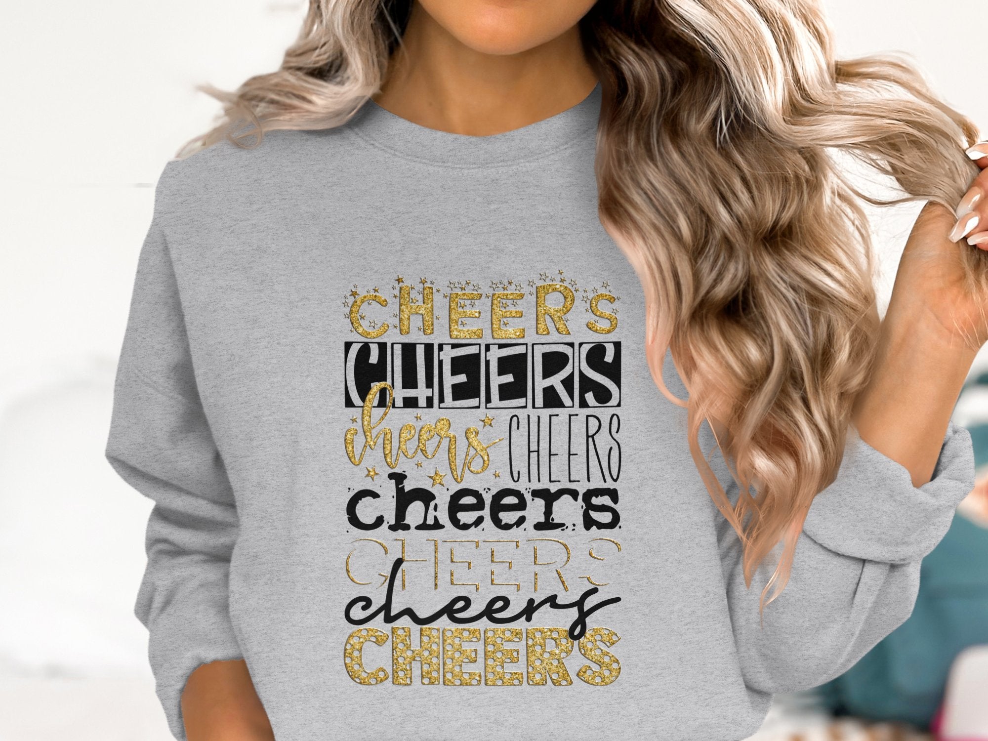 Cheers Cheers Cotton Sweatshirt