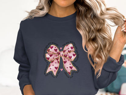 Tied with Love - Cotton Sweatshirt