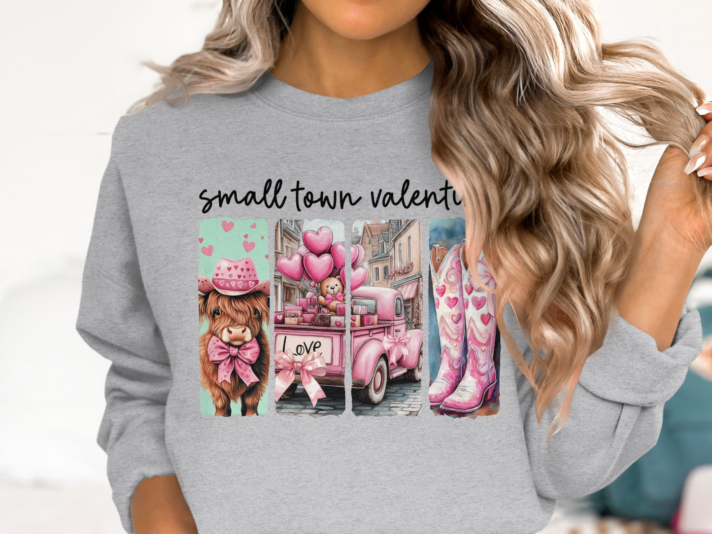 Valentine’s Rodeo - Cotton Sweatshirt