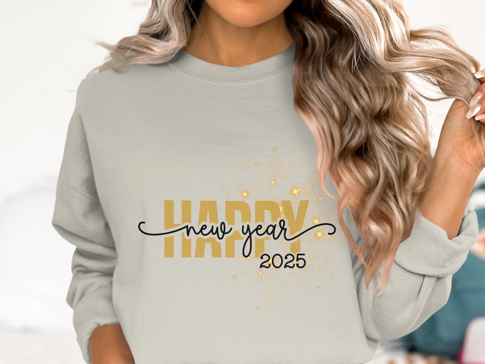 Happy 2025 Cotton Sweatshirt