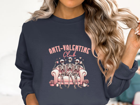 ANTI-VALENTINE - Cotton Sweatshirt
