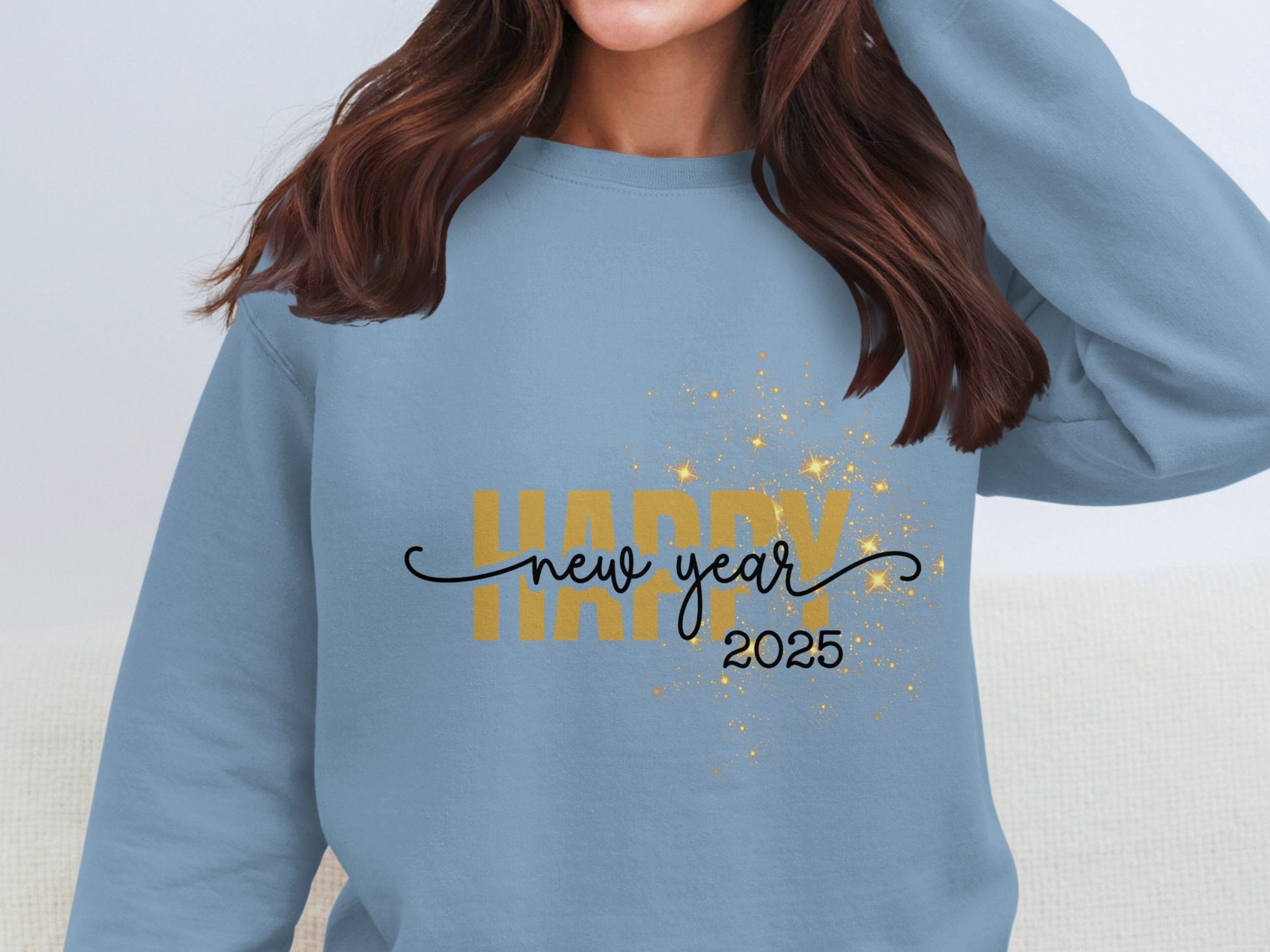 Happy 2025 Cotton Sweatshirt