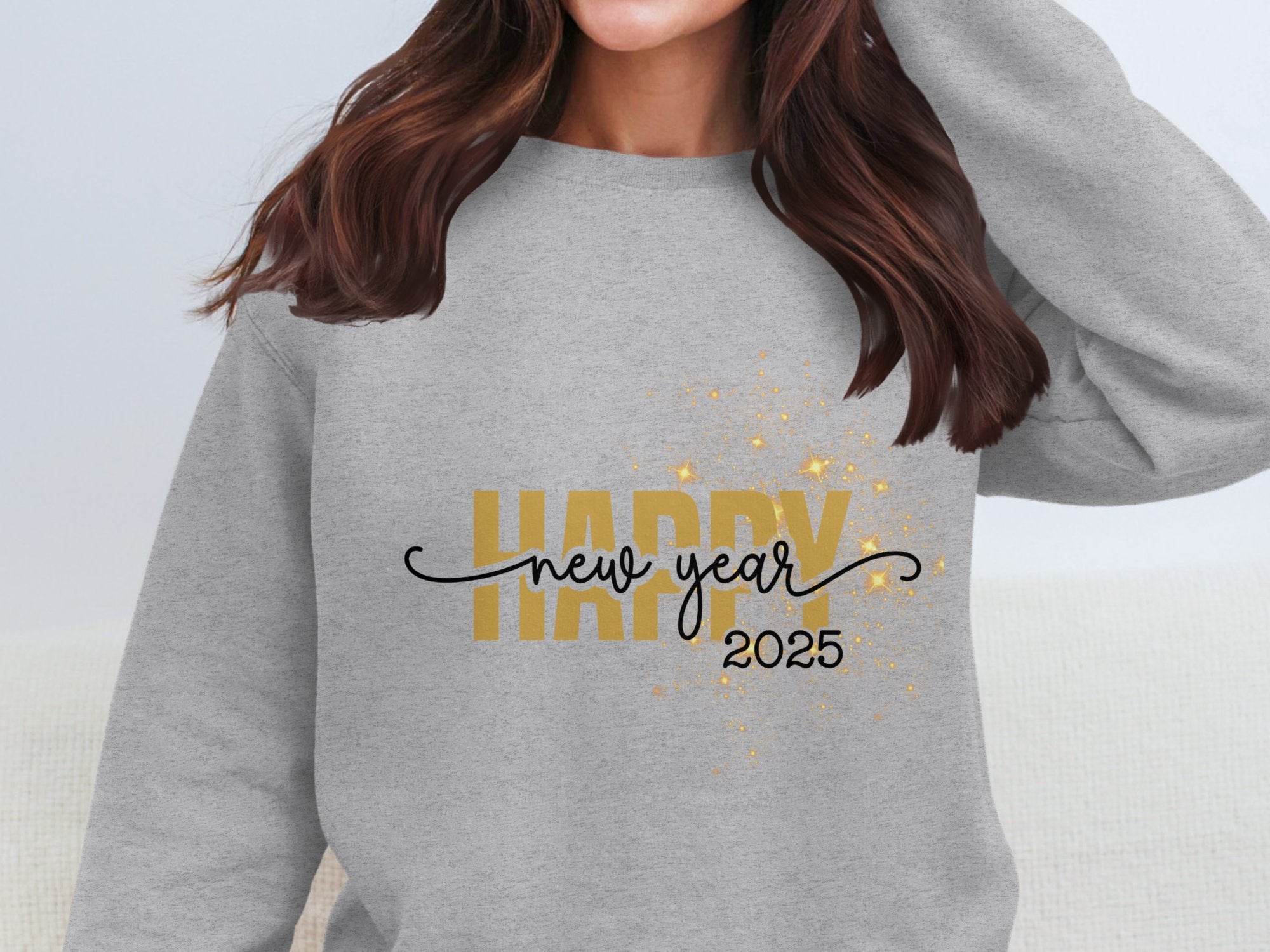 Happy 2025 Cotton Sweatshirt