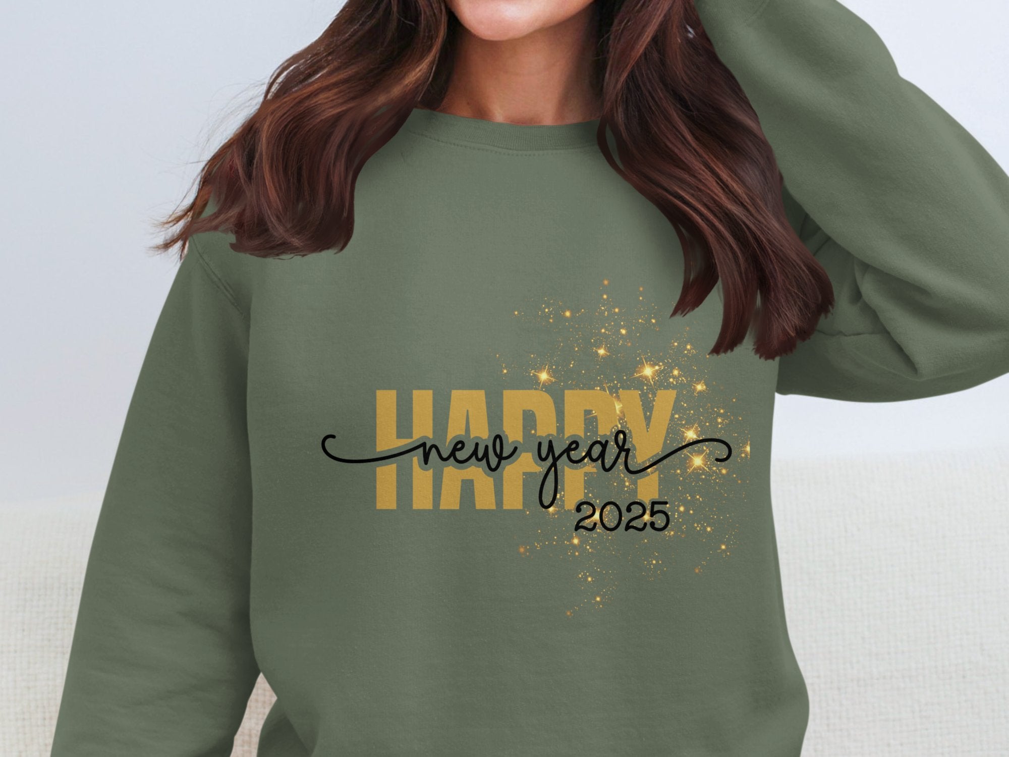 Happy 2025 Cotton Sweatshirt