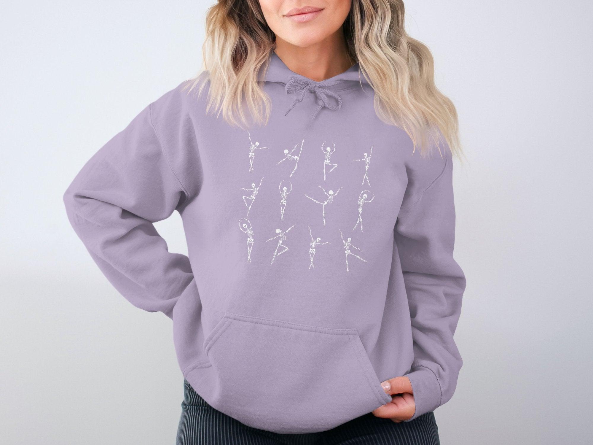 Dancing Skeleton 2 Organic Cotton Hoodie