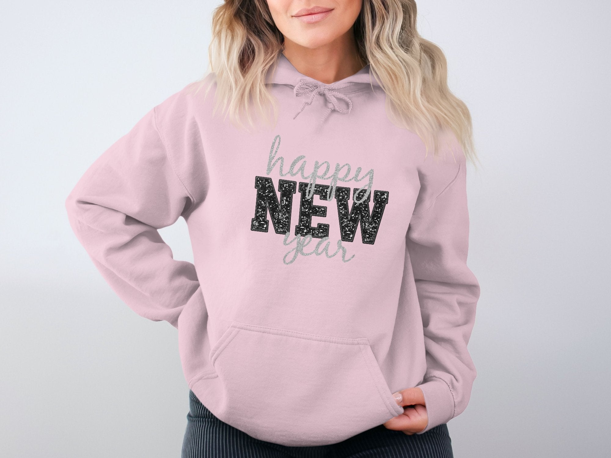 Happy New Year Cotton Hoodie