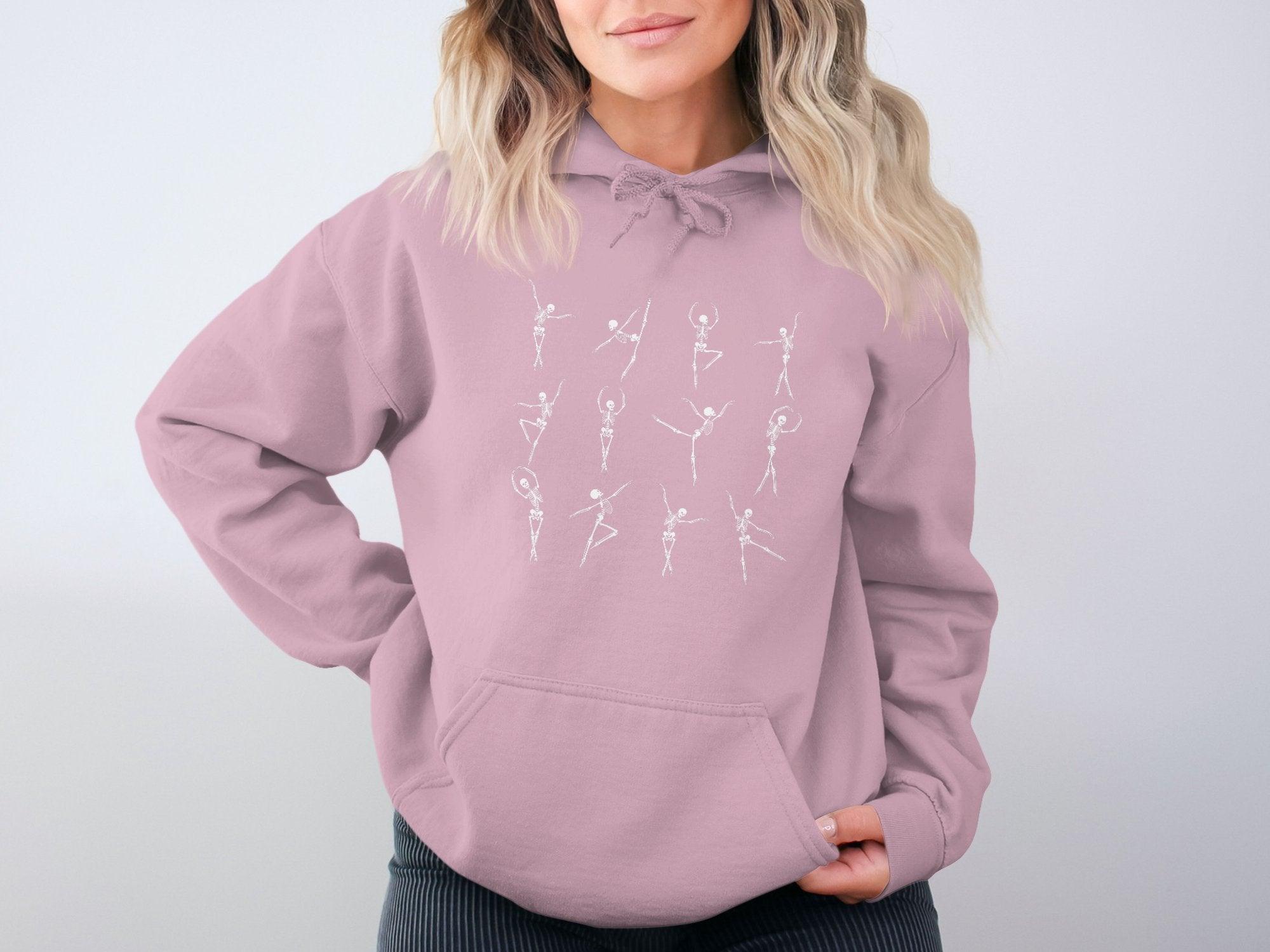 Dancing Skeleton 2 Organic Cotton Hoodie