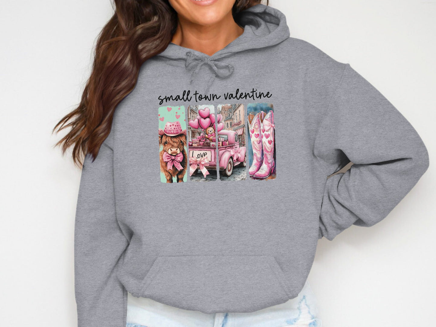 Valentine’s Rodeo - Cotton Hoodie