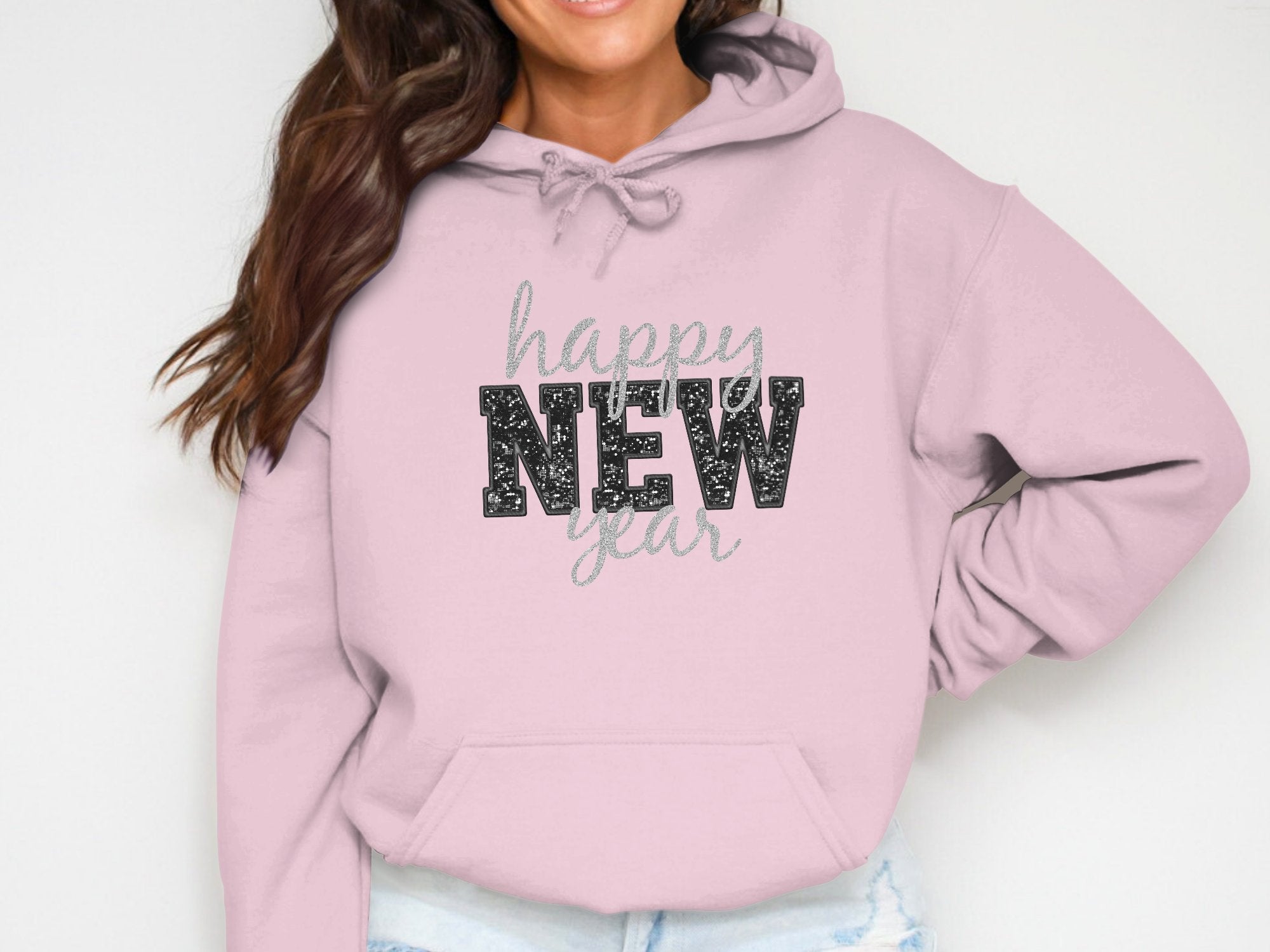 Happy New Year Cotton Hoodie