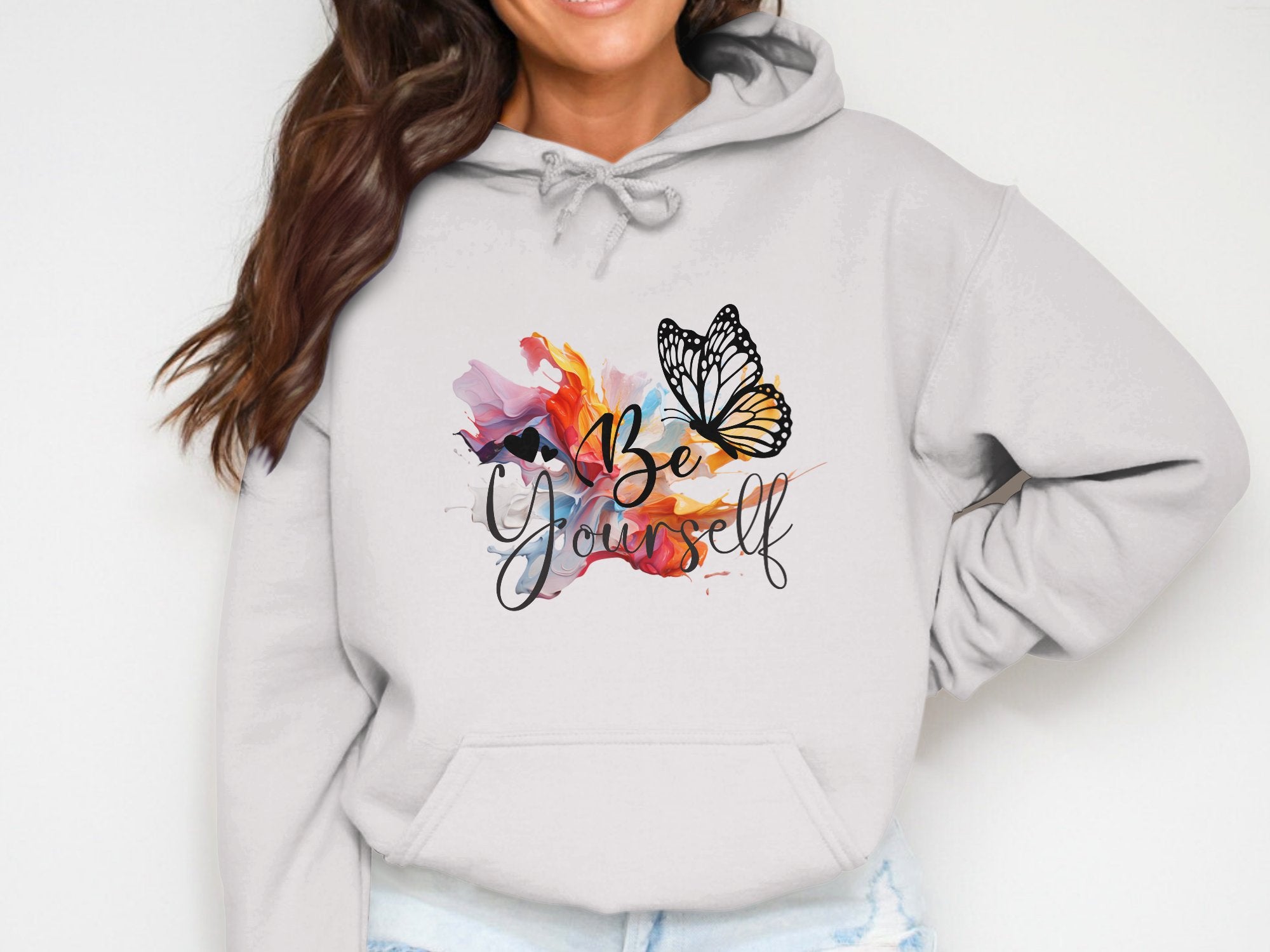 Be Yourself Cotton Hoodie