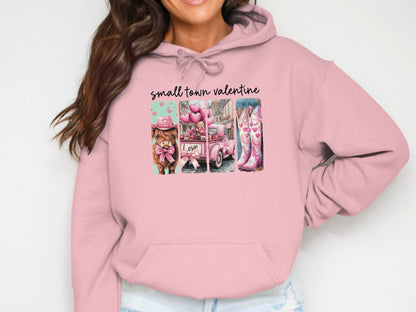 Valentine’s Rodeo - Cotton Hoodie