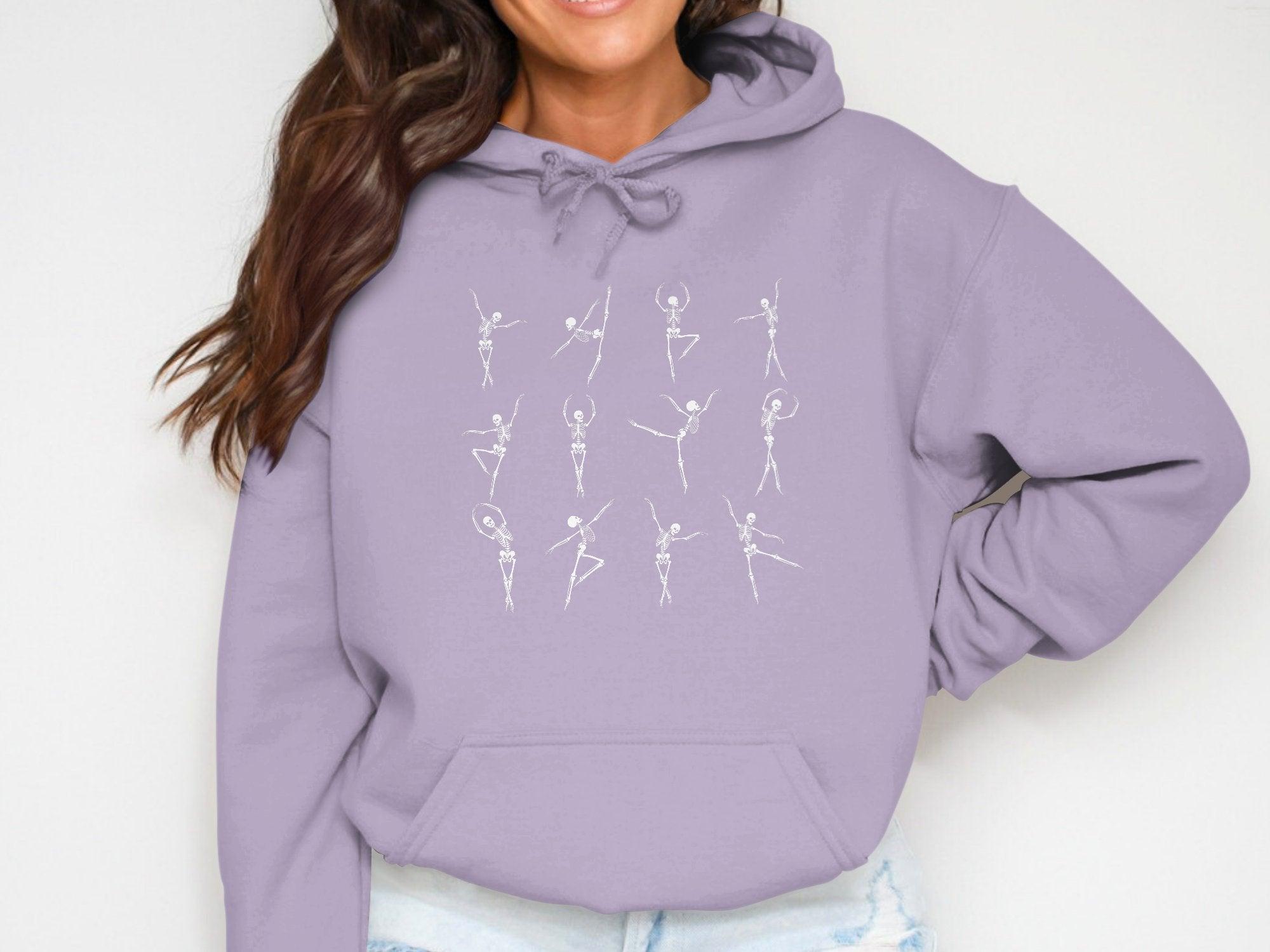 Dancing Skeleton 2 Organic Cotton Hoodie