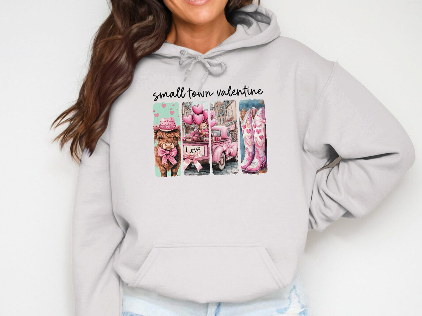 Valentine’s Rodeo - Cotton Hoodie