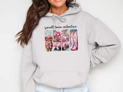 Valentine’s Rodeo - Cotton Hoodie