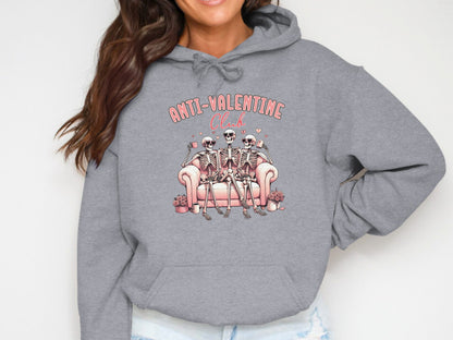 ANTI-VALENTINE - Cotton Hoodie