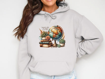Travel Is My Hobby Cotton Hoodie