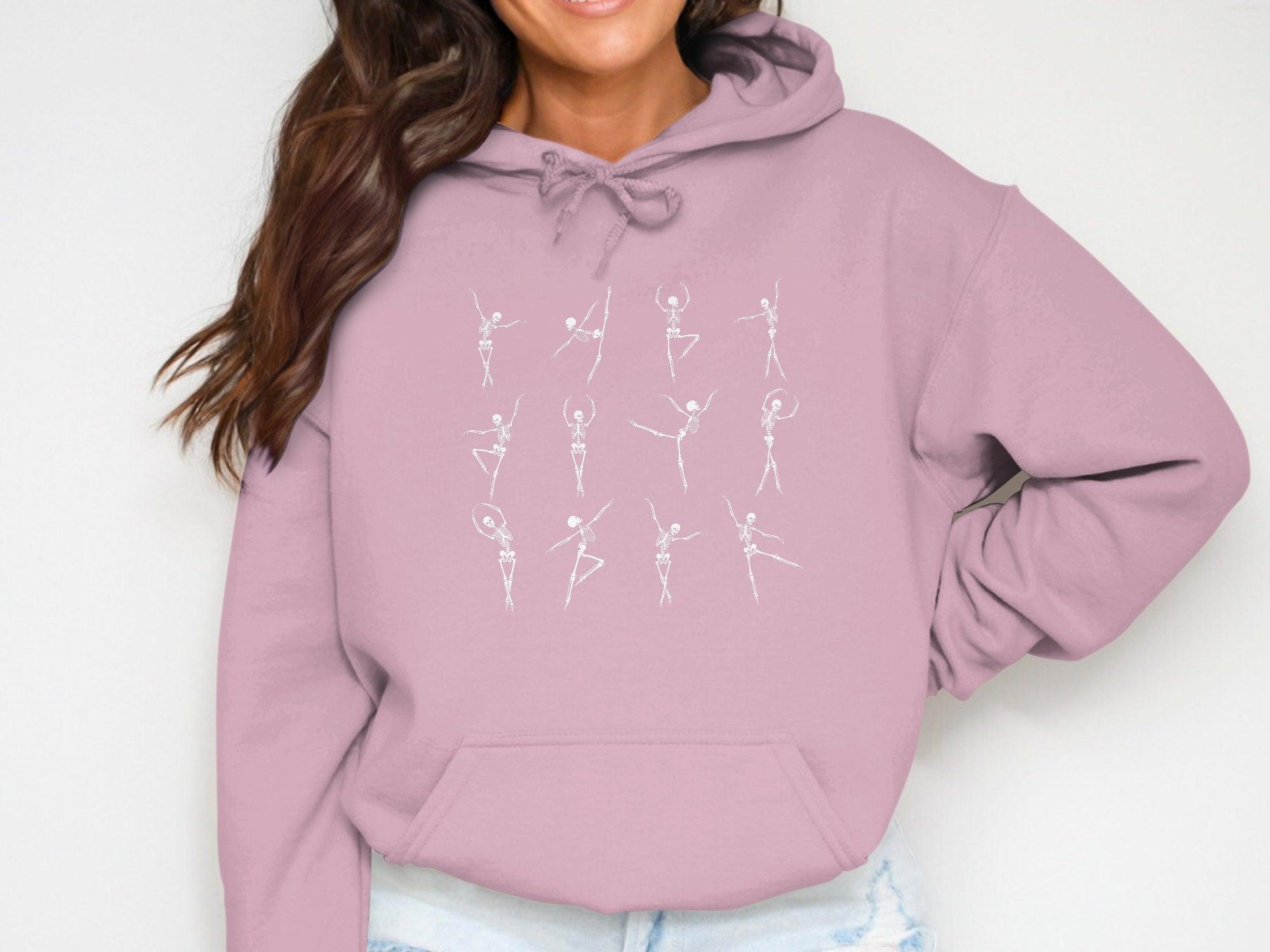 Dancing Skeleton 2 Organic Cotton Hoodie