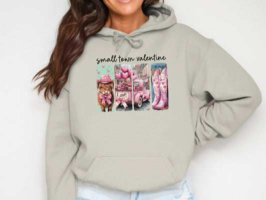 Valentine’s Rodeo - Cotton Hoodie