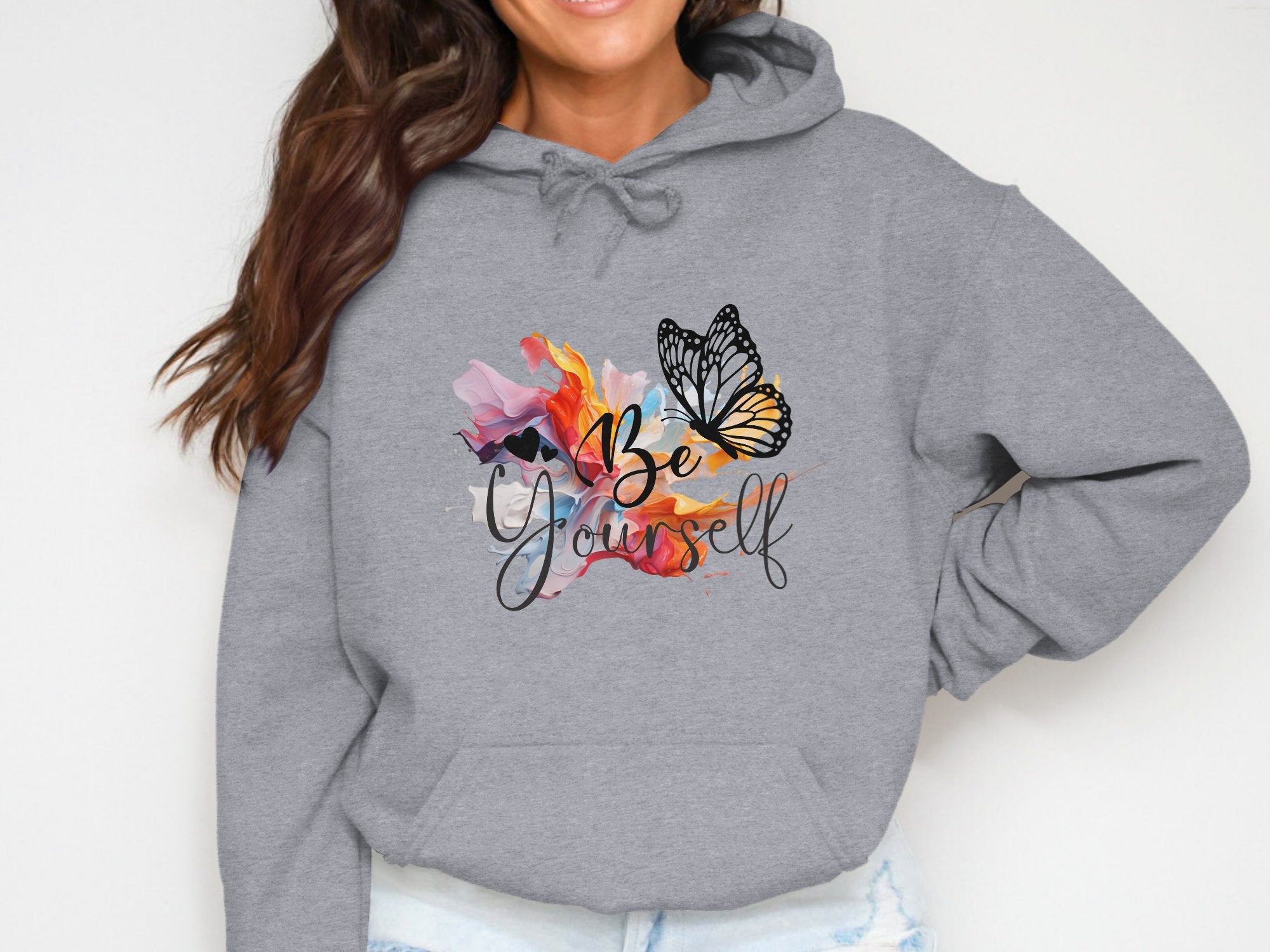 Be Yourself Cotton Hoodie