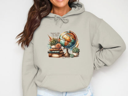 Travel Is My Hobby Cotton Hoodie