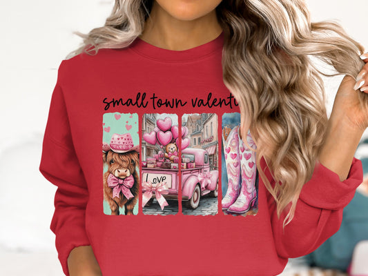 Valentine’s Rodeo - Cotton Sweatshirt