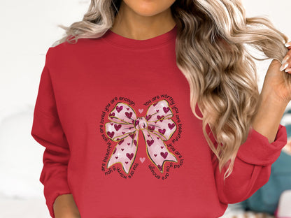 Tied with Love - Cotton Sweatshirt