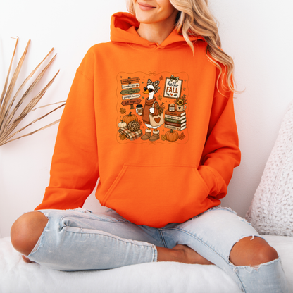 Hello Fall Goose Hoodie 🍂🪿