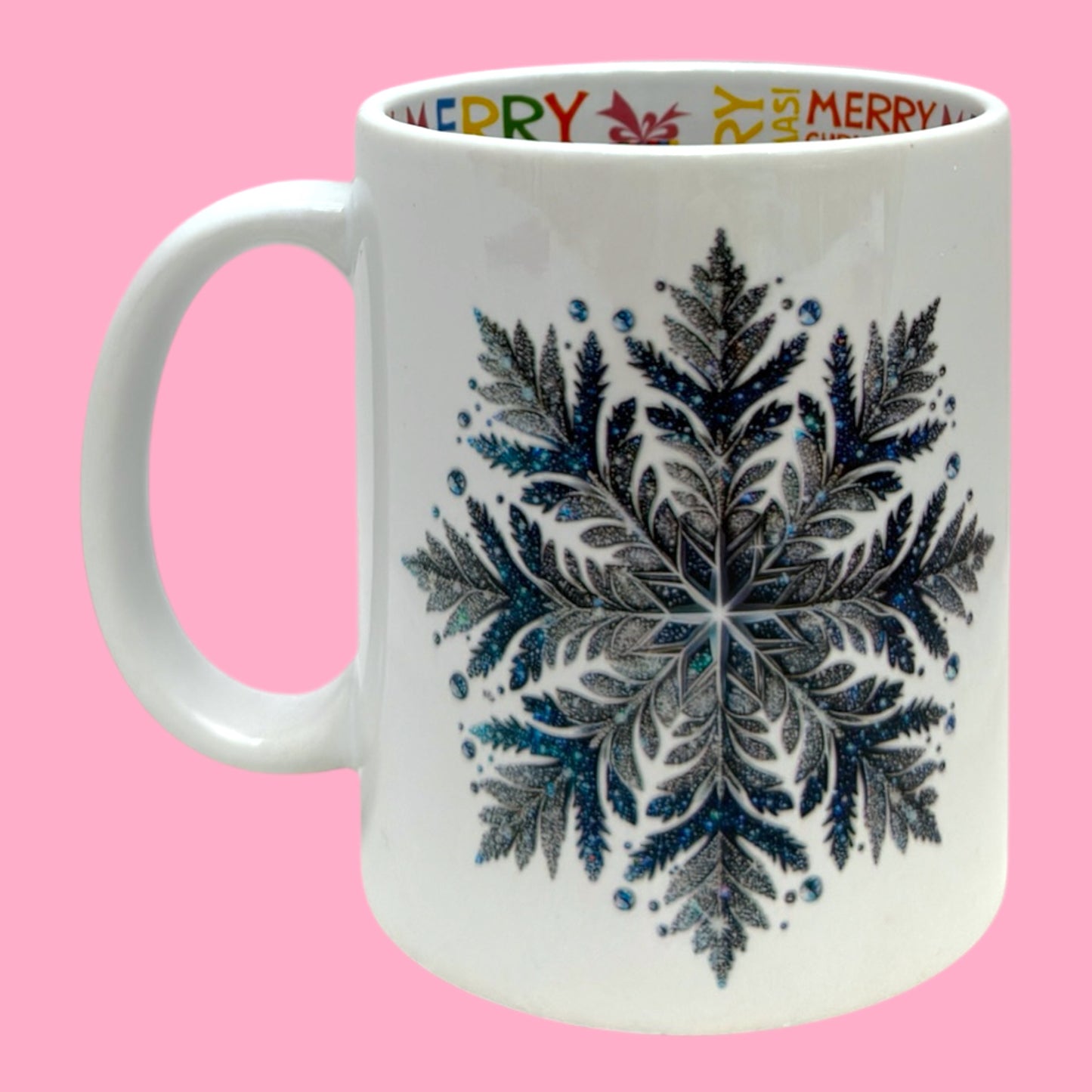 ✨ Frosted Snowflake Magic Mug 11oz✨