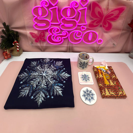 ❄️Frosted Snowflake Bookish Bundle✨