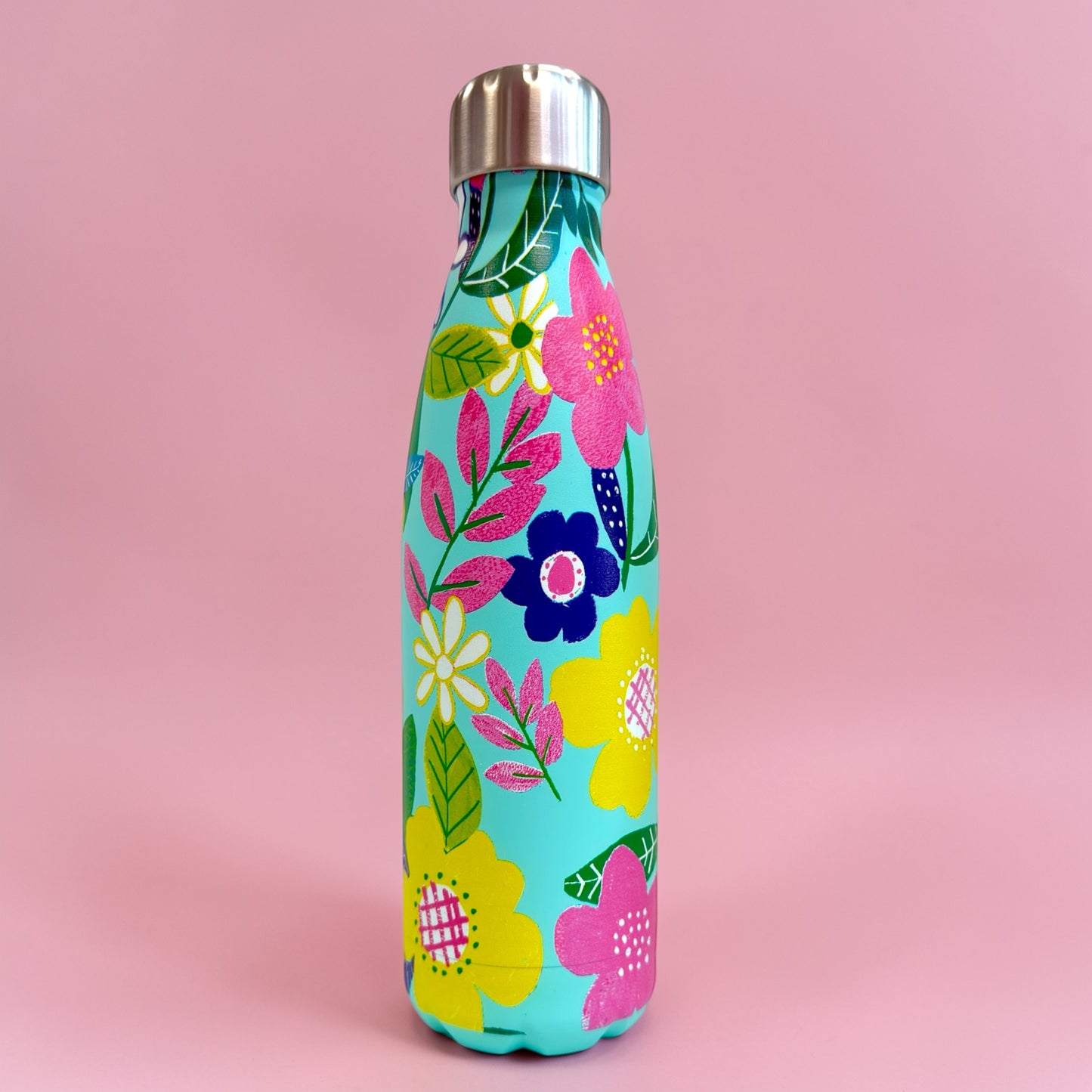 🌼 Paper Salad Floral Insulated Water Bottle 17oz 🌸✨
