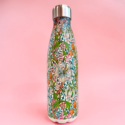 ✨ Morris & Co Vintage Floral Insulated Water Bottle 17oz 💚