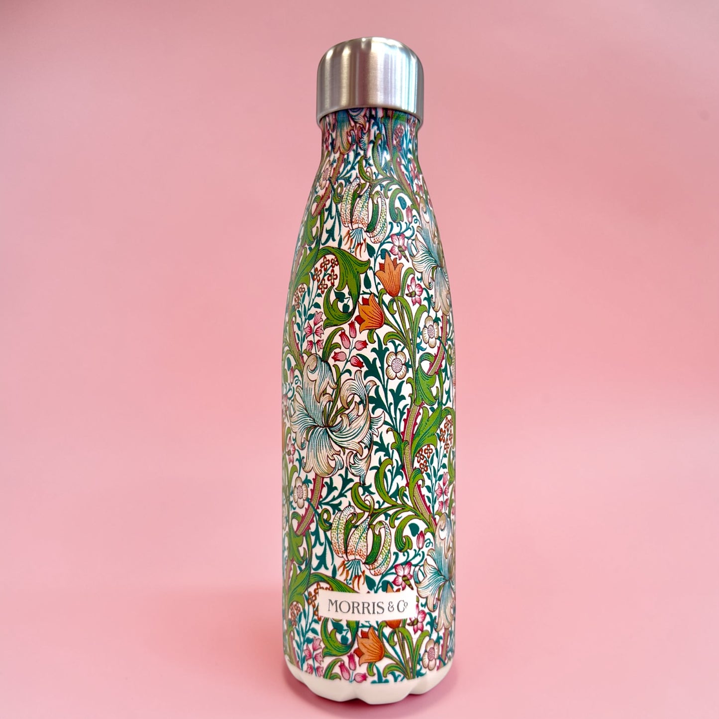 ✨ Morris & Co Vintage Floral Insulated Water Bottle 17oz 💚