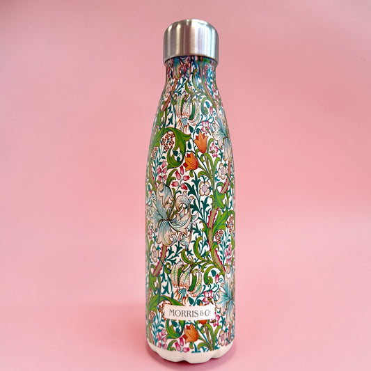 ✨ Morris & Co Vintage Floral Insulated Water Bottle 17oz 💚