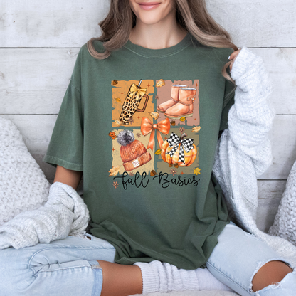 🍂👢 Fall Basics Cozy Tee 🎃🧣 🎃☕ 100% Organic cotton