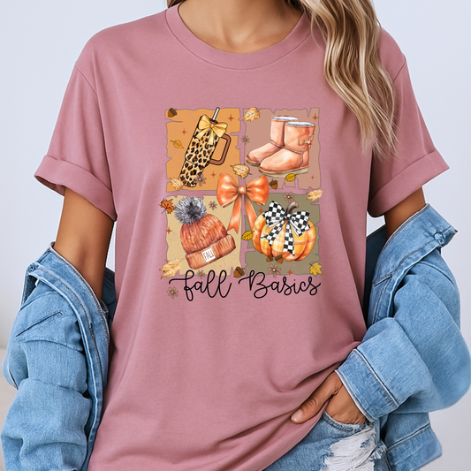🍂👢 Fall Basics Cozy Tee 🎃🧣 🎃☕ 100% Organic cotton