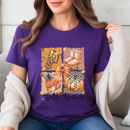 🍂👢 Fall Basics Cozy Tee 🎃🧣 🎃☕ 100% Organic cotton