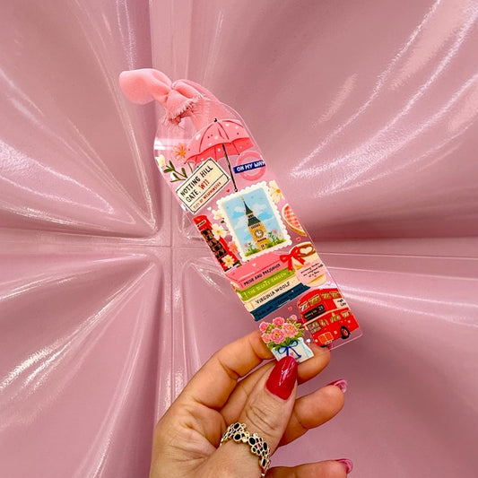 📚🇬🇧 London Dreams Acrylic Bookmark✨